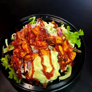 Bbq chicken bowl