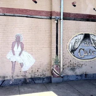 a woman in a white dress