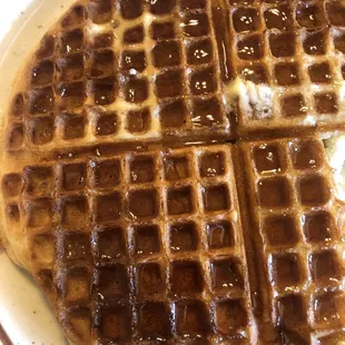 Waffle, favor is delish.