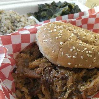 Pulled Pork Sandwich Platter