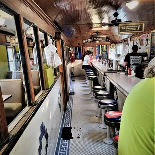 View of counter from Enterence