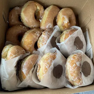 a box of doughnuts