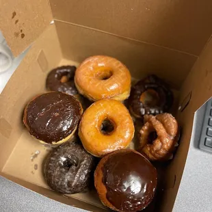  box of assorted donuts