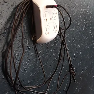 Free wi-fi and a charging station.