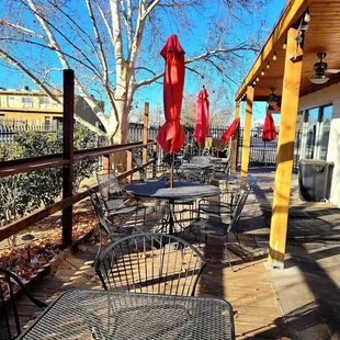 Outside seating