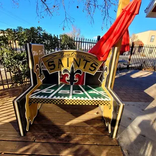 Outside seating