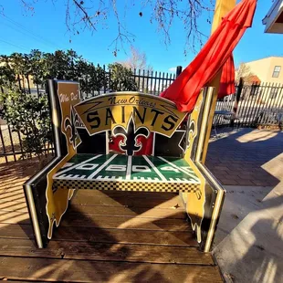 Outside seating