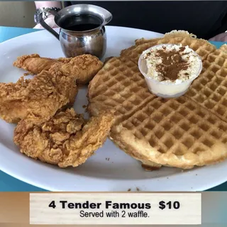 4 Tender Famous Plate