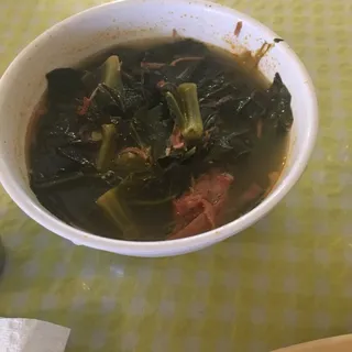 Smoked Turkey Greens