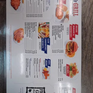 Menu Side 2