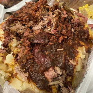 Baked potato is bomb