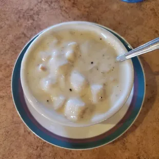 Clam chowder