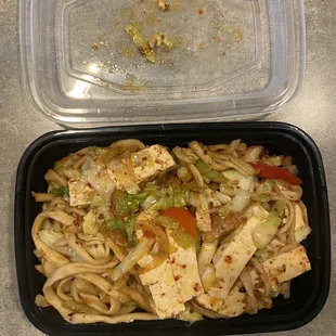 Frank's Signature Stir Fried Handmade Tofu Noodles