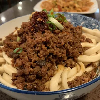 Szechuan Style Dan Dan Noodles with pork