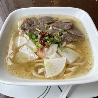 Frank's Family Style Beef Soup Noodles