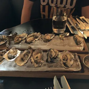 shellfish, oysters, oysters and mussels, mussels, food