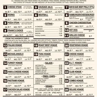 Frank's Choice #4 is the Go-To. And their "sleeper secret" killer sandwich is the Club Hoagie #23. Cheese fries are also awesome w ranch!