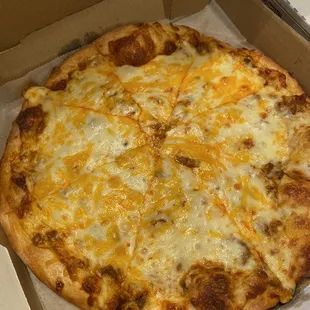 Medium Steak Diablo Pizza