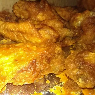 2 dozen crispy mild wings....yum