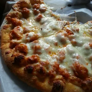 Buffalo chicken pizza