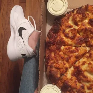 Medium buffalo with extra ranch!