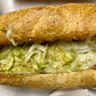 Ham and cheese sandwich