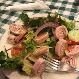 salads, food