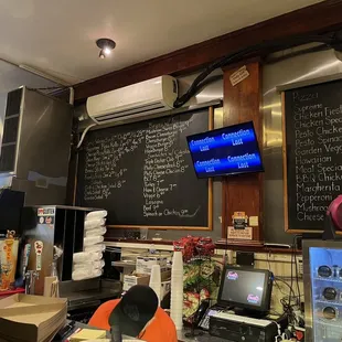 sushi and sashimi, interior