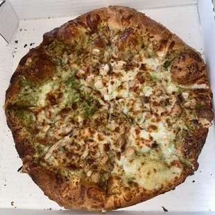 Chicken Pesto Pizza