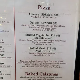 Menu July 2023