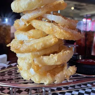 Onion rings are great!