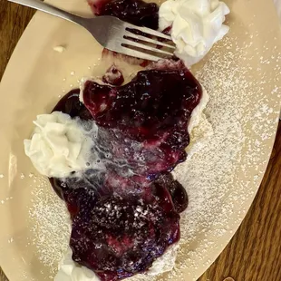 Blueberry Stuffed Biscuit