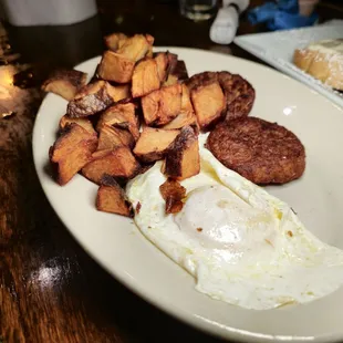 a plate of food