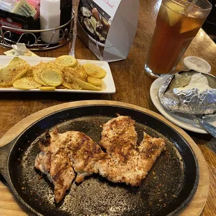 Grilled chicken plate