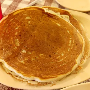 The pancakes simple.