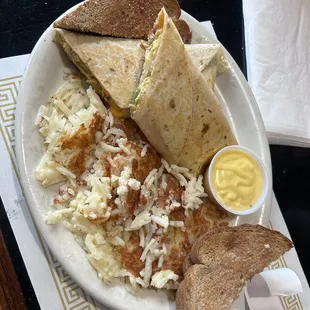 Frank's Breakfast Burrito