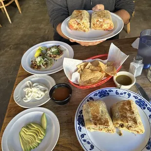Our delicious spread!