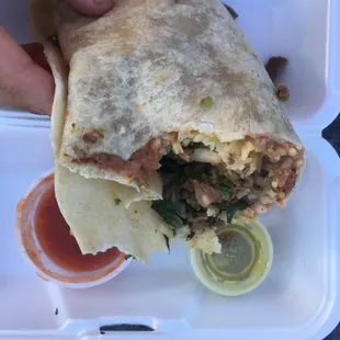 Carne Asada Burrito