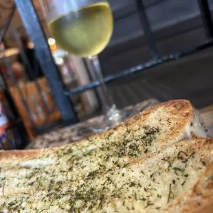 Garlic Bread &amp; Chardonnay