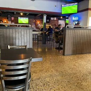 Bar area