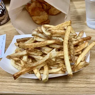 French Fries, BBQ Chips