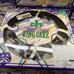 a box of king cake