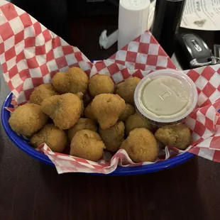 Fried mushrooms