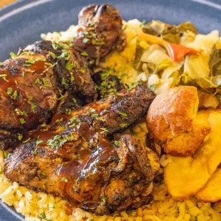 Jerk Chicken Dinner