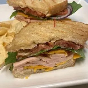 MY ABSOLUTE FAVORITE!! The 'Dew' turkey sandwich.