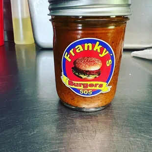 Frankys red salsa