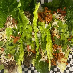 Lettuce tacos