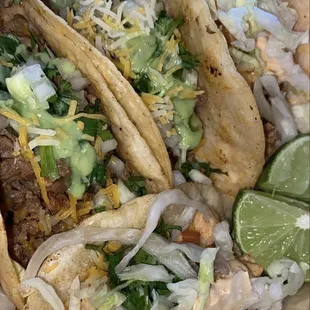 Asada &amp; Chicken Taco's