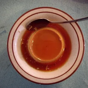 Flan at Franky's. THE BEST!