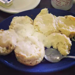 Biscuits and gravy the biscuits are homemade awesome